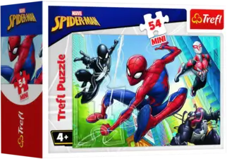 Trefl Marvel Spider-Man with Costumes Mini Puzzle - 54 Pcs (90965)